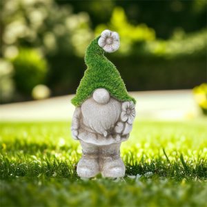 Small Grassy Gonk With Flower Hat