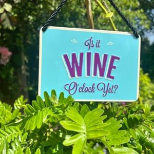 Wine Hanging Sign