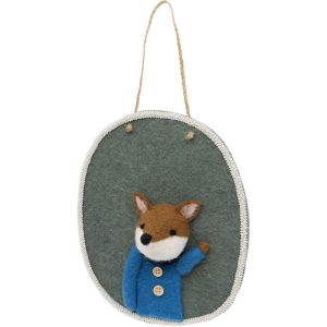 Freddie Fox Felt Wall Plaque