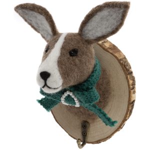 Harriet Hound Felt Wall Hook