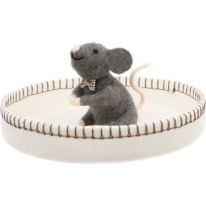 Mikie Mouse Felt Trinket Tray